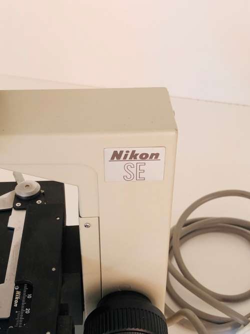 Nikon SE Binocular Microscope with Quadruple Turret