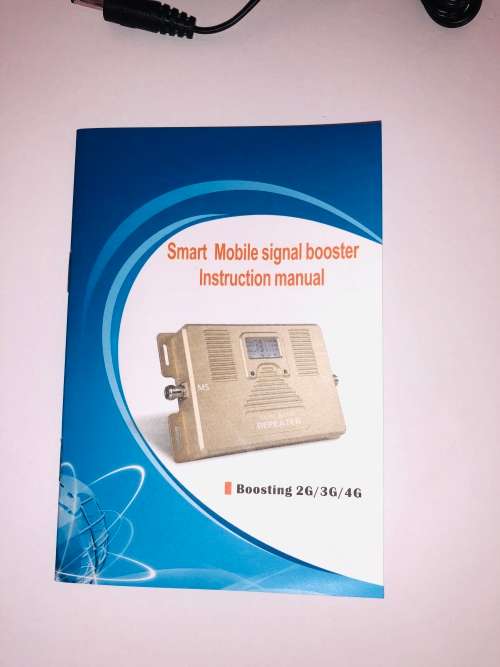 Smart Dual Band Cellphone Signal Booster Full 2G/ 3G/ 4G- 150Sq.M. Model JS-DB900/2100.