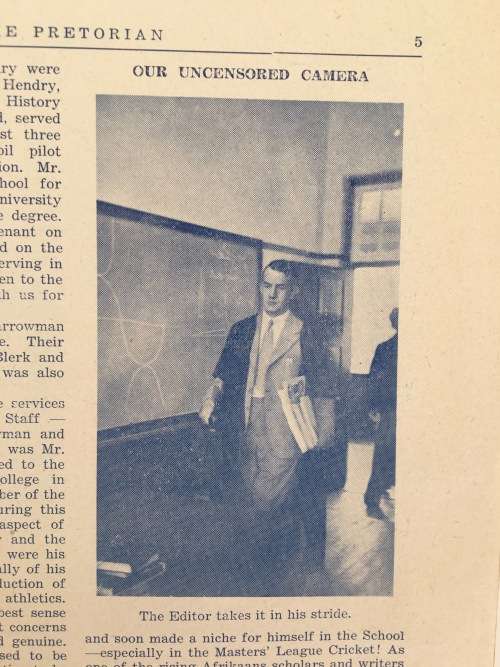 The Pretorian Magazine Boys' High School, Pretoria - 1945, 1947 & 1948