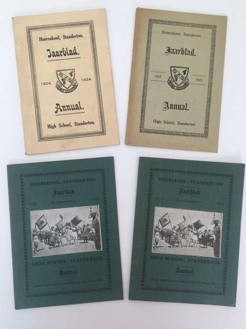 High School Standerton Annual - 1924, 1925, 1926 & Special Publication 1928