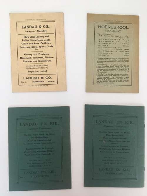 High School Standerton Annual - 1924, 1925, 1926 & Special Publication 1928