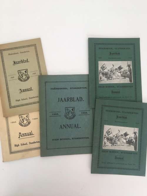 High School Standerton Annual - 1924, 1925, 1926 & Special Publication 1928