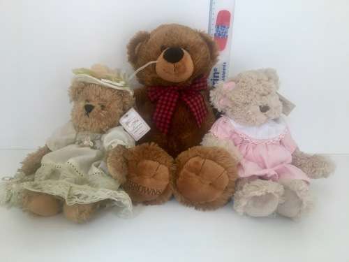 Lot of 3 Collectible Bears - Just too Cute :)