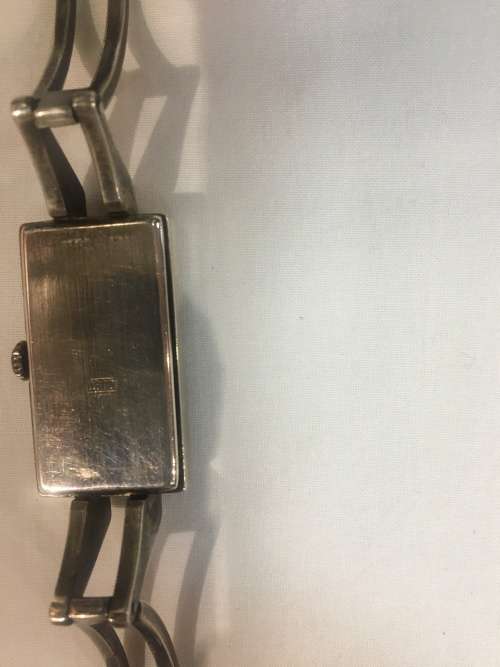 Vintage 800 Silver Ispra Incabloc Windup Watch