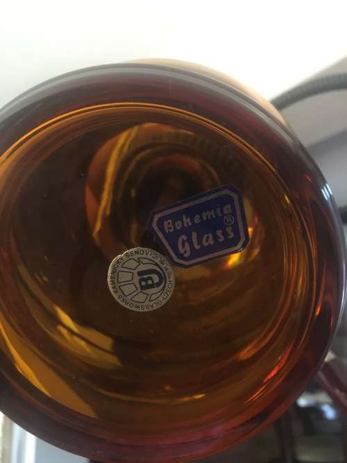 FOR FerAle5536 - Bohemia Glass Hookah / Hubbly Bubbly