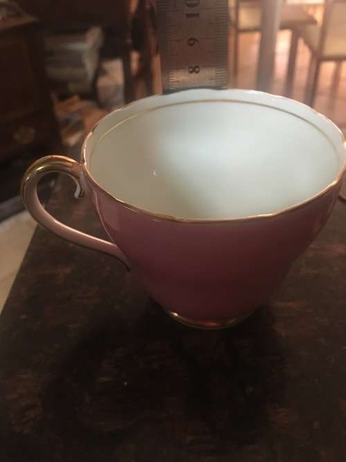 4 x Adderley Fine Bone China tea / Coffee Cups
