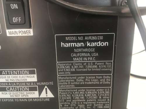 Harman/Kardon AVR-260
