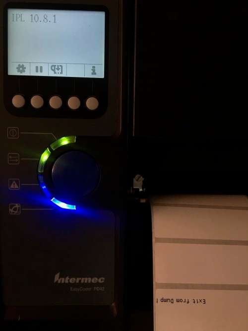 FOR mebos2 - Intermec PD42 Thermal Transfer EasyCoder Barcode Printer