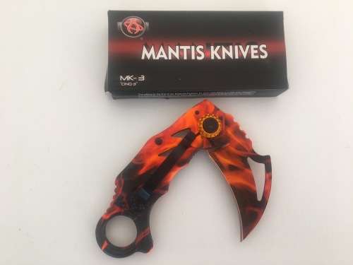 Mantis Knives MK- 3 "CINQ 3" Folding Pocket Knife