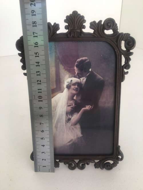 Antique Style Metal Photo Frame