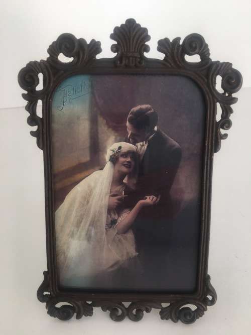 Antique Style Metal Photo Frame