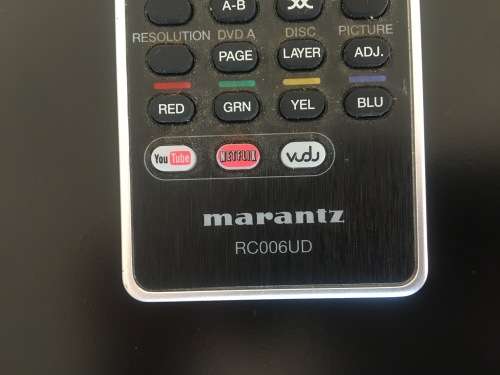 FOR ThaNko7979 - Marantz Super Audio CD/Blu-Ray Disc Player UD5007