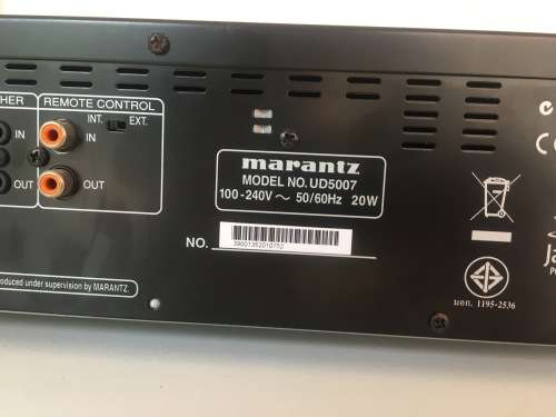 FOR ThaNko7979 - Marantz Super Audio CD/Blu-Ray Disc Player UD5007