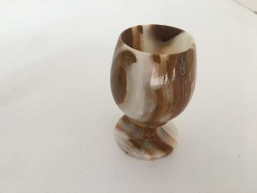 Set of 3 Stunning Onyx Shot Glasses
