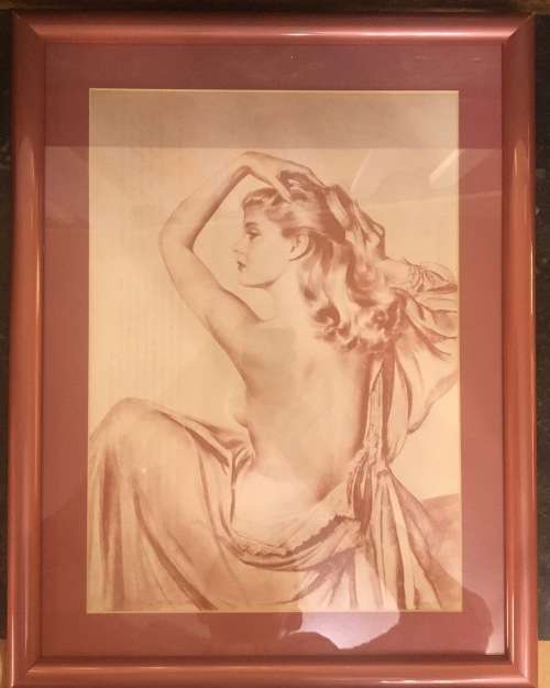 Framed Picture of `Vintage Erotica 3` from Russell Iredell