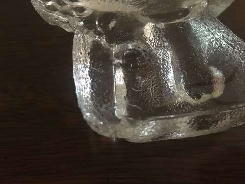 Vintage Snoopy Glass Paper Weight