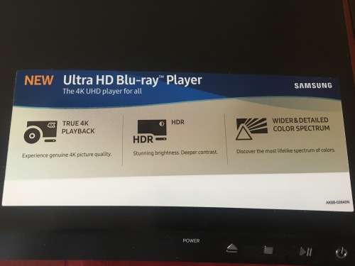Samsung Ultra HD Blu-ray Player UBD-M8500