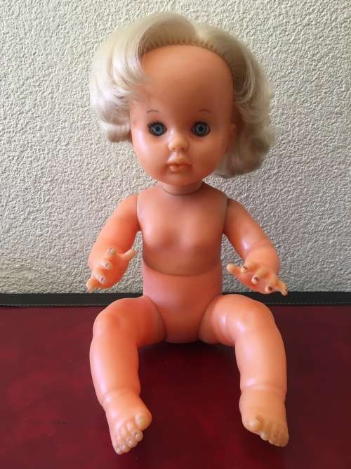 Vintage First Love Doll - Original Dress - Needs Surgery!!!