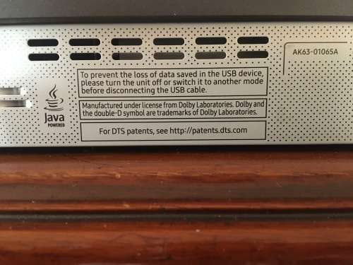 Samsung Ultra HD Blu-ray Player UBD-M8500