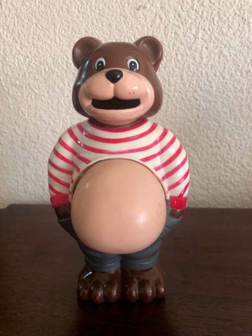 Pot Belly Bear Money Bank
