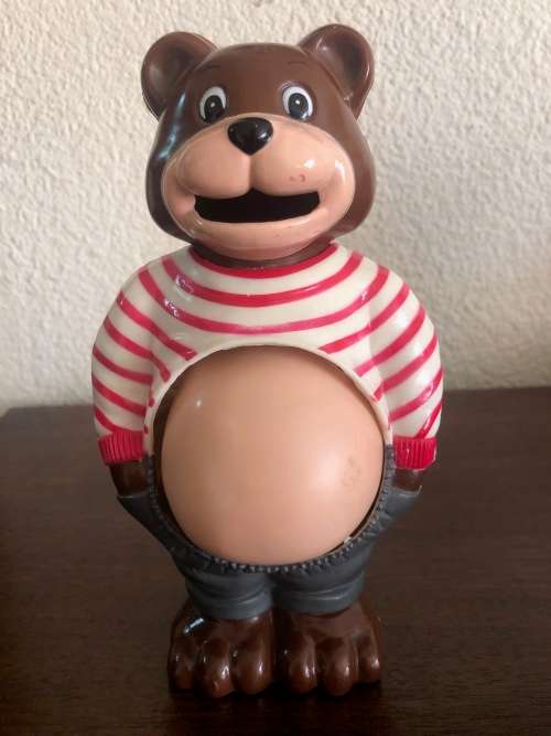 Pot Belly Bear Money Bank