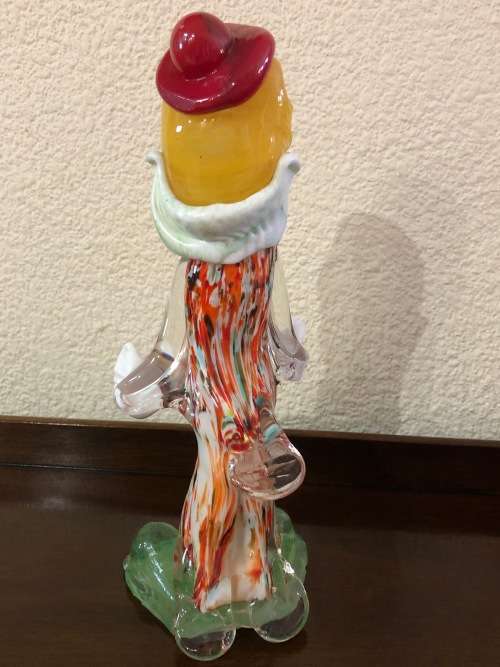 Stunning Glass Clown - Murano Style