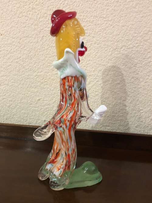 Stunning Glass Clown - Murano Style