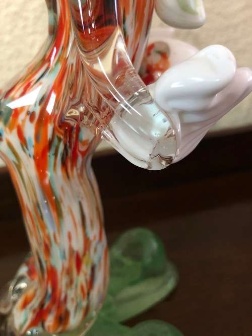 Stunning Glass Clown - Murano Style