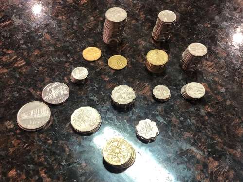 Mixed Lot of Old Coins - 101 Coins - Over 1/2kg