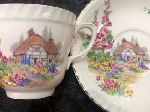 Stunning Old English Johnson Bros Duo