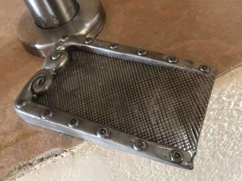 FOR Ruffles:) - CaRRoL BoYeS Spotted Wave Door Wedge