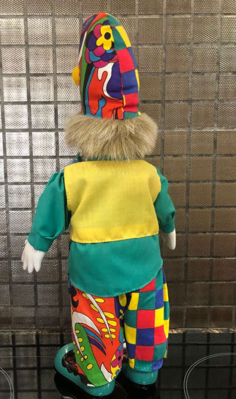 Colourful Collectible Porcelain Clown - Parade of Dolls Collection