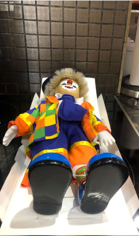 Collectible porcelain clown - World of Clowns