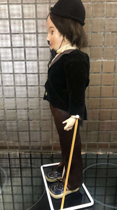 Stunning Collectible Charlie Chaplin? Porcelain Doll