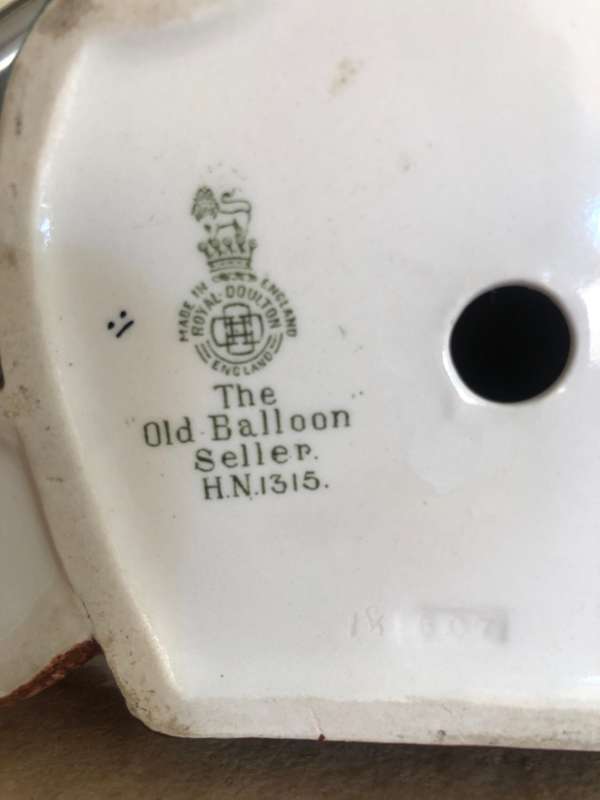 Royal Doulton - The Old Balloon Seller - H.N.1315.