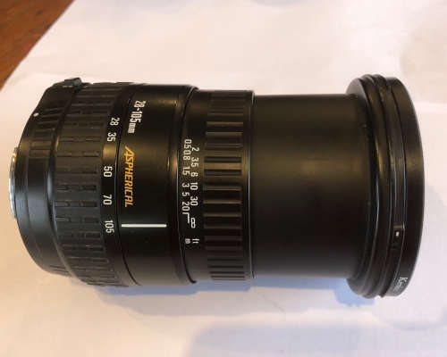 Sigma 28-105mm f/2.8-4 Aspherical Lens for Canon SLR Cameras
