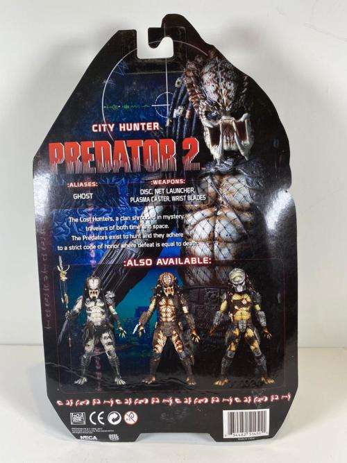 Predator 2 City Hunter Unmasked NECA Action Figure - New