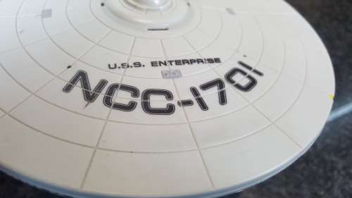 Star Trek USS Enterprise Ship Replica - Light Up Model (NO BOX)