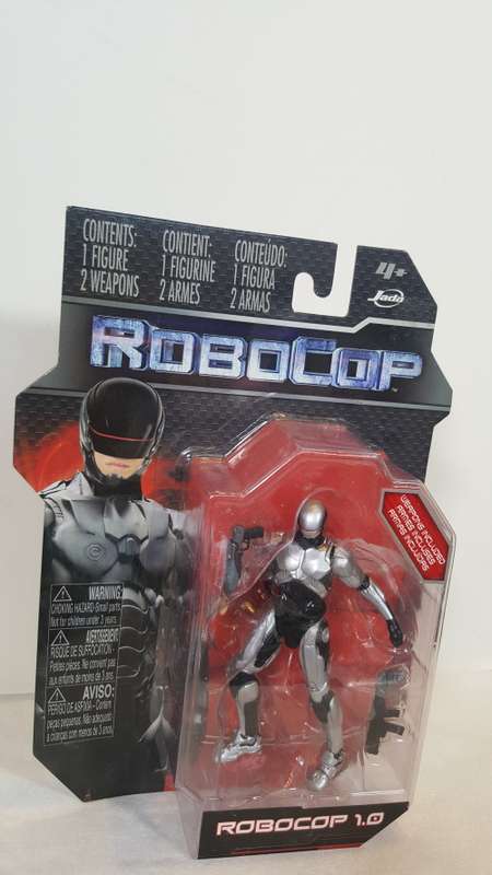 Jada Toys 3.75 inch Robocop 1.0 Action Figure - Silver