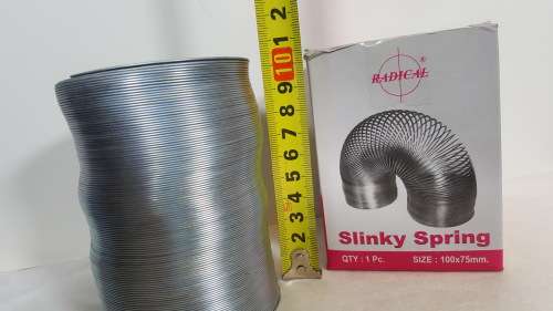 Radical Slinky Spring - Silver Metal