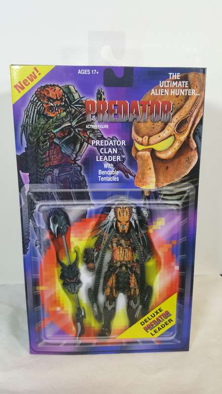 NECA Predator Deluxe Clan Leader Action Figure - NEW