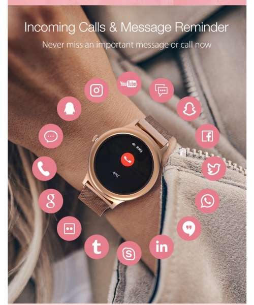 Blitzwolf Smart Watch Silver for women