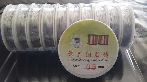 Craft Wire 0.5mm 62 silver 6 gold