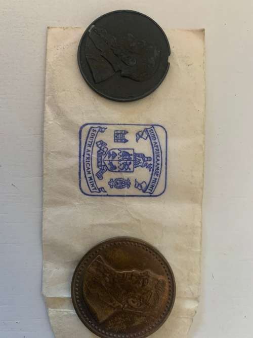 !!!! PAUL KRUGER COIN AND MEDAL!!!