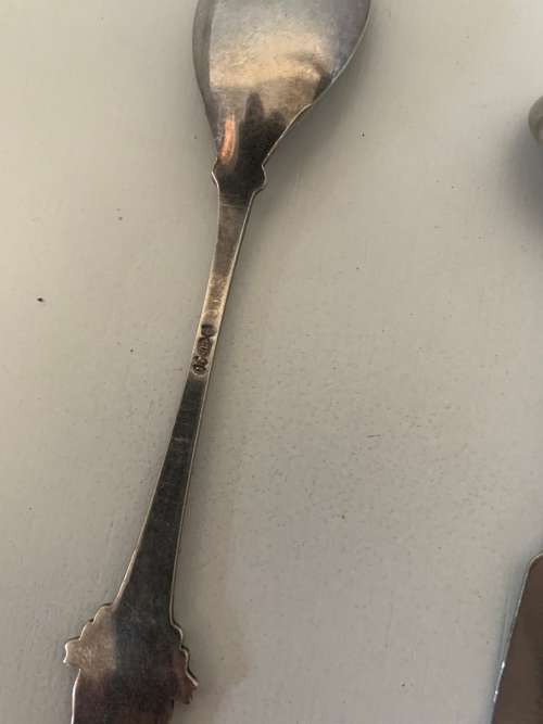 !!!STUNNING ANTIQUE SPOON SET!!!