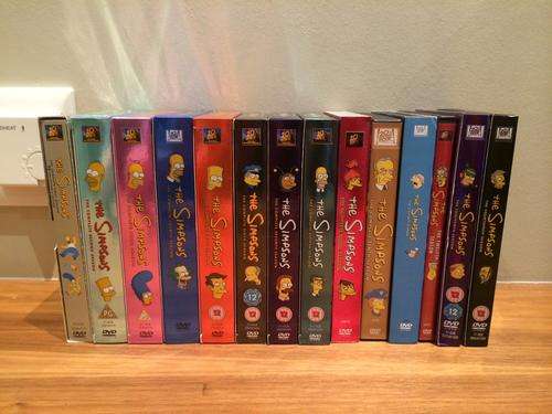 The Simpsons seasons 1-14. Boxed and complete. Excellent condition.