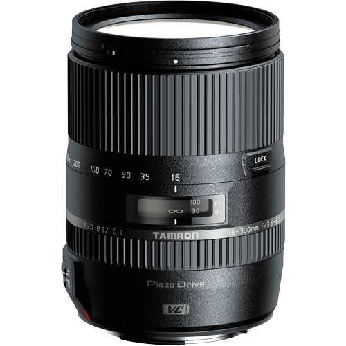 Tamron 16-300mm f/3.5-6.3 Di II VC PZD Macro Lens (Canon mount) - Excellent Condition