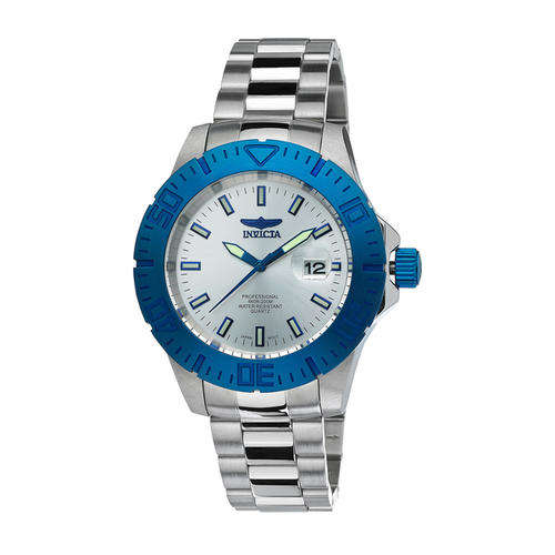 Invicta Men's 14051 "Pro Diver" Blue-Tone Stainless Steel Watch