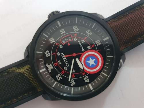 Citizen Marvel Captain America Edition Eco-drive watch