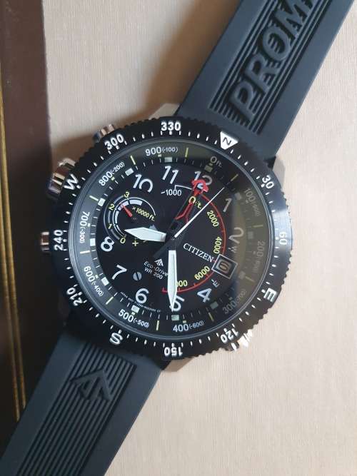 Citizen Promaster Altichron Eco-drive watch - mint condition